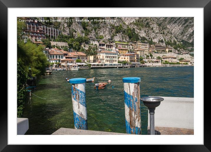 Limone 01 Framed Mounted Print by George Davidson
