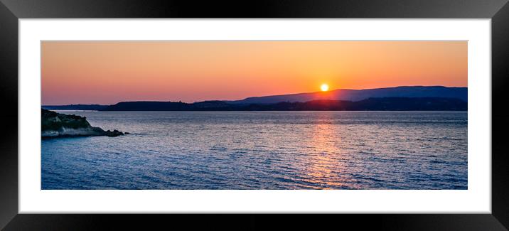 Kefalonia Paradise Framed Mounted Print by Naylor's Photography
