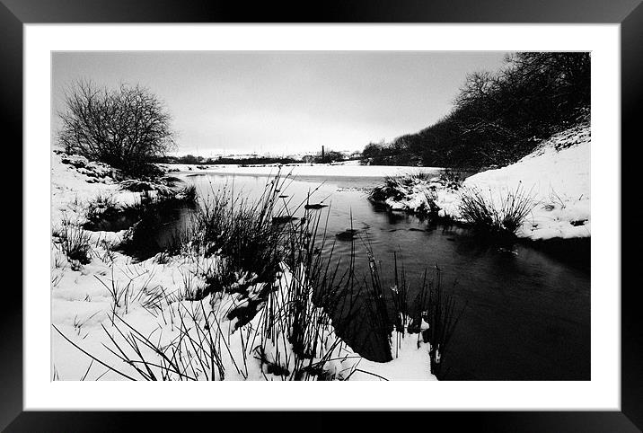 A Long Cold Winter Framed Mounted Print by Jeni Harney