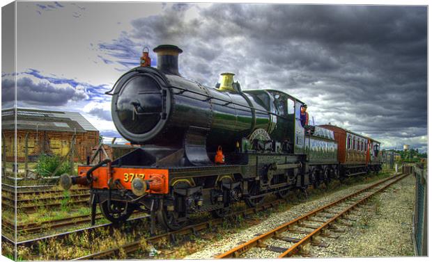 City of Truro at the National Railway Museum, York Canvas Print by Rob Hawkins