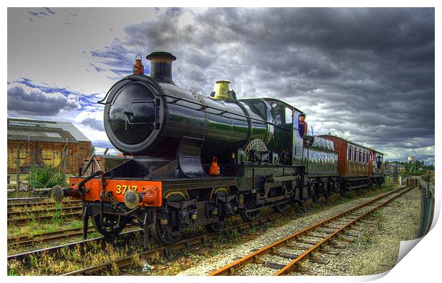 City of Truro at the National Railway Museum, York Print by Rob Hawkins