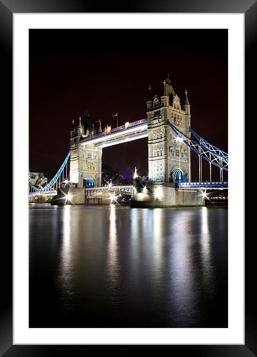 Tower Bridge Framed Mounted Print by Toon Photography