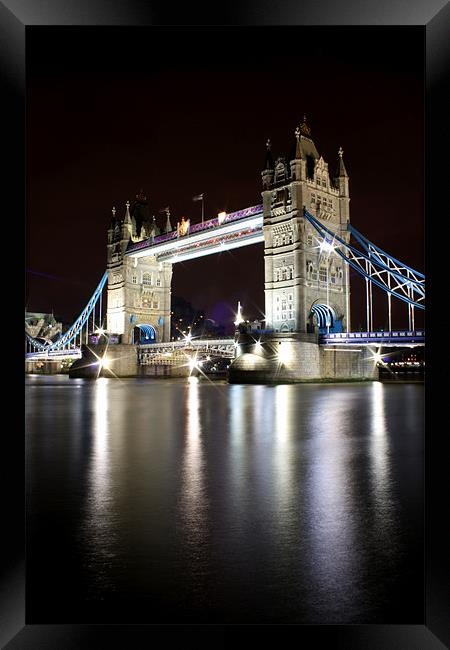 Tower Bridge Framed Print by Toon Photography
