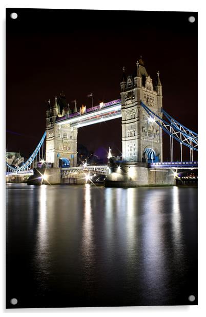 Tower Bridge Acrylic by Toon Photography