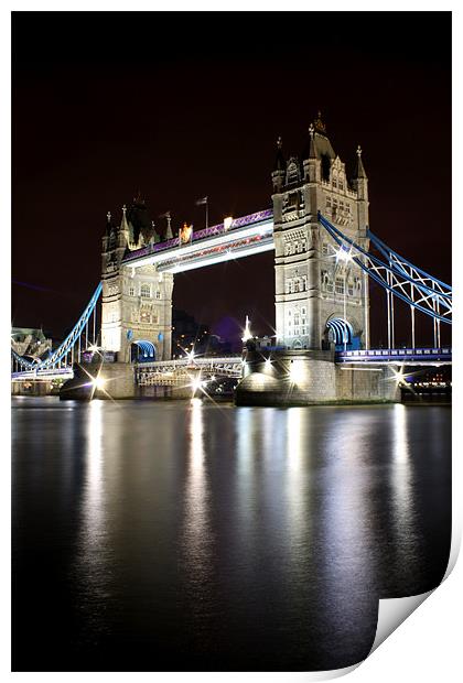 Tower Bridge Print by Toon Photography