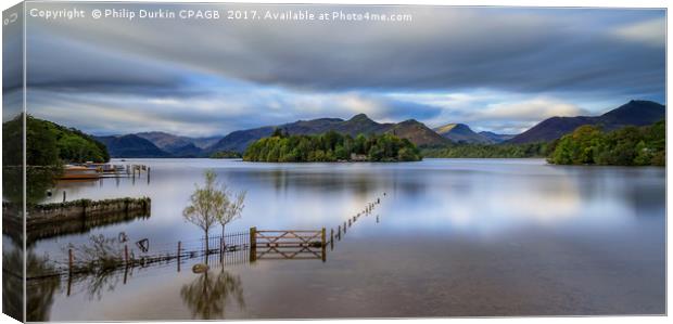 Derwentwater - The Lake District NP Canvas Print by Phil Durkin DPAGB BPE4