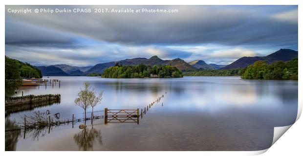 Derwentwater - The Lake District NP Print by Phil Durkin DPAGB BPE4