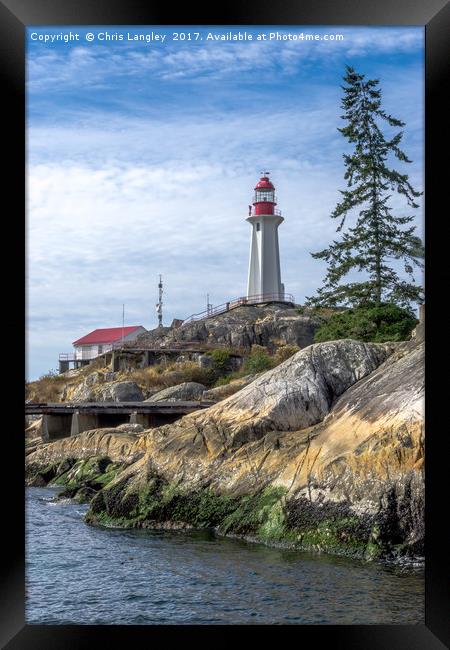 Point Atkinson Lighthouse, BC, Canada Framed Print by Chris Langley