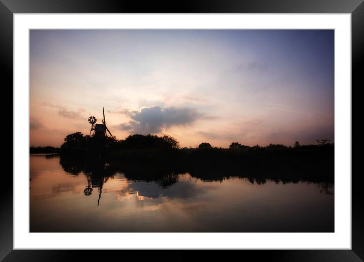 Tranquility  Framed Mounted Print by Simon Wrigglesworth