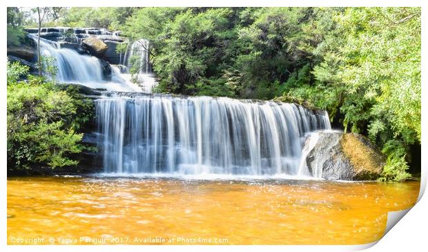 Waterfall Print by Yagya Parajuli