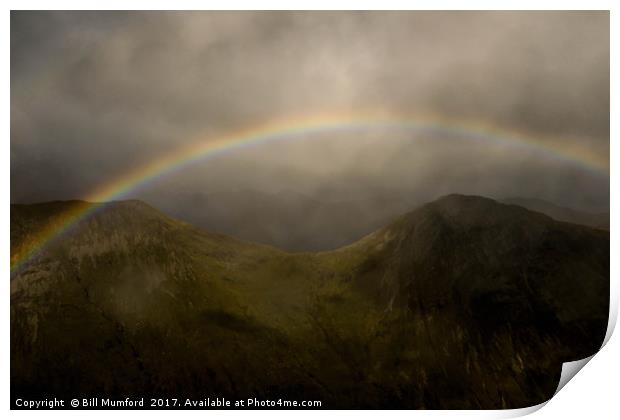 Glencoe Rainbow Print by Bill Mumford