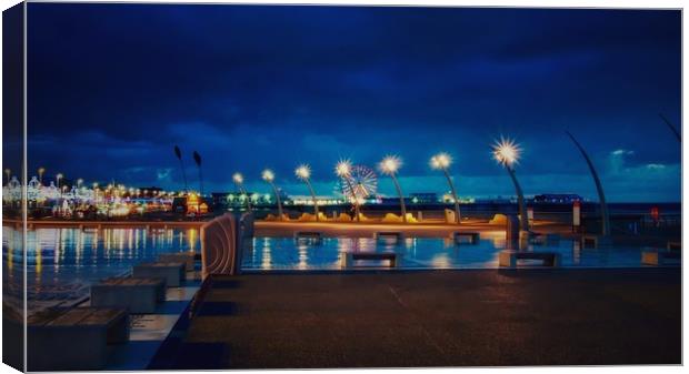 Blackpool Canvas Print by Victor Burnside