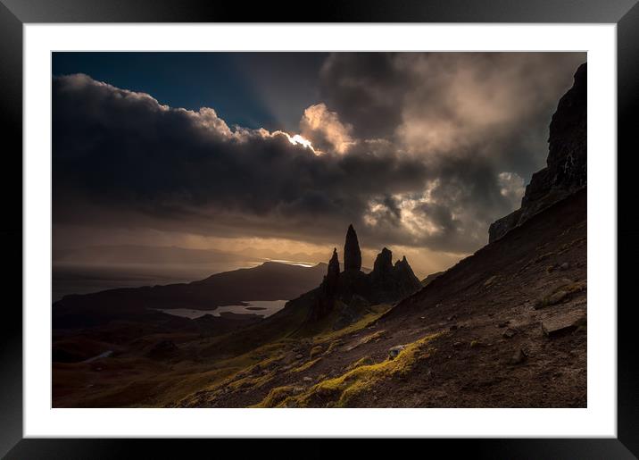 The Old Man of Storr Framed Mounted Print by Paul Andrews