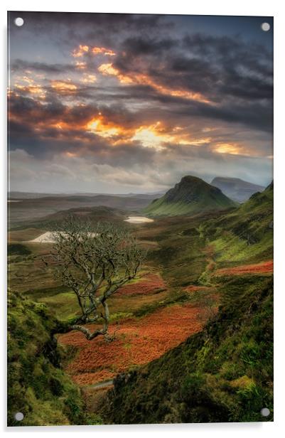 The Quiraing Acrylic by Paul Andrews