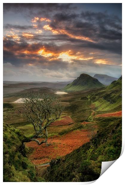 The Quiraing Print by Paul Andrews