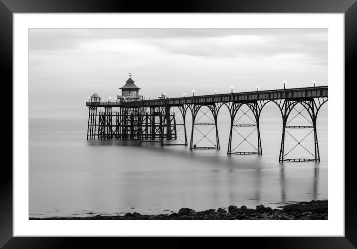 Clevedon pier Framed Mounted Print by Dean Merry
