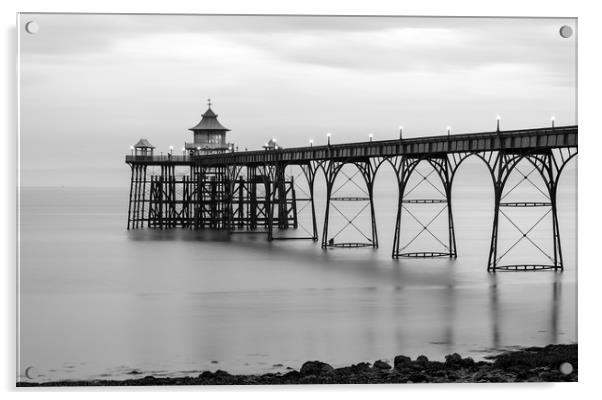 Clevedon pier Acrylic by Dean Merry