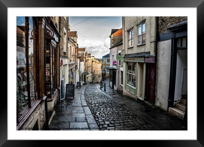 Top of Catherine Hill Frome Framed Mounted Print by Dan Hopkins