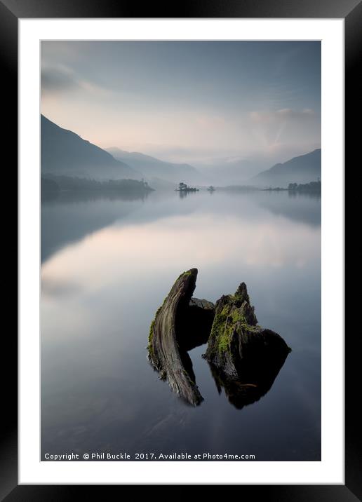 Ullswater Dreamz Framed Mounted Print by Phil Buckle