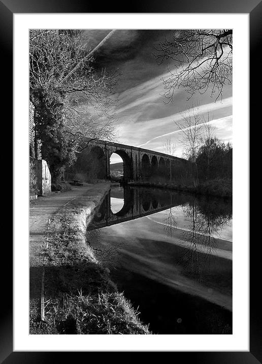 Uppermill Viaduct Framed Mounted Print by Jeni Harney