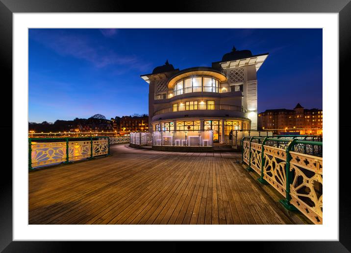 Penarth Pier Pavilion Framed Mounted Print by Dean Merry