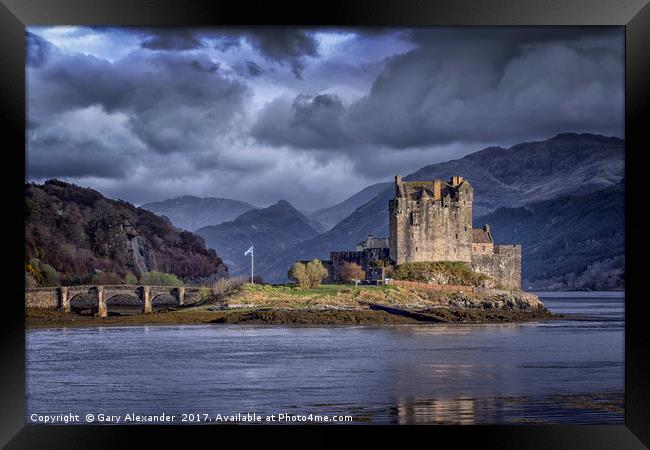 Eilean Donan Castle, Dornie,Scotland Framed Print by Gary Alexander