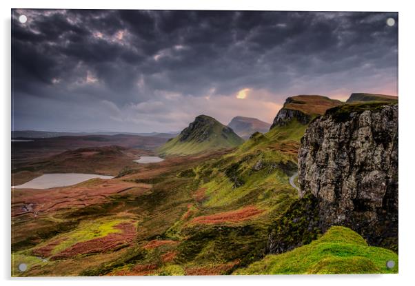 The 'Cleat' Quiraing Acrylic by Paul Andrews