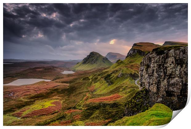 The 'Cleat' Quiraing Print by Paul Andrews