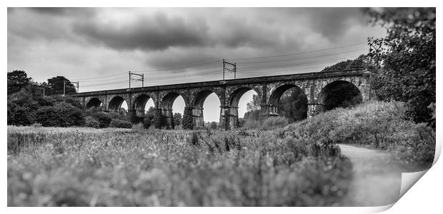 The Sankey Viaduct  Print by Andrew George