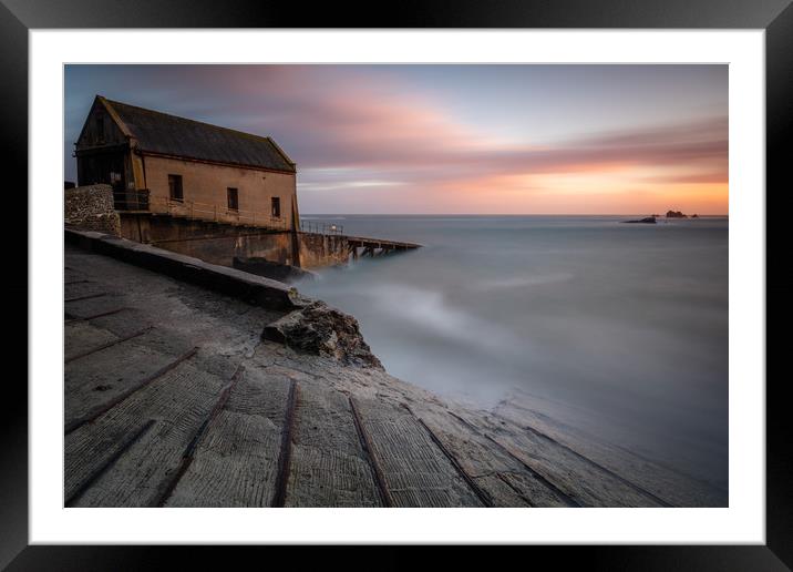 Lizard Point Lifeboat Station - Cornwall Framed Mounted Print by Jonathan Smith