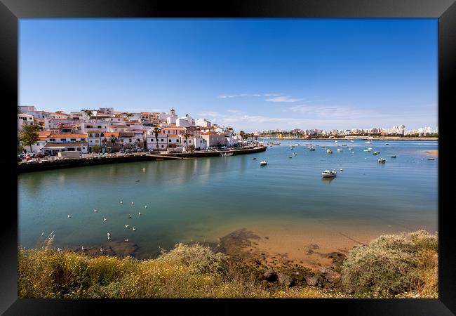 Ferragudo Algarve Portugal Framed Print by Wight Landscapes