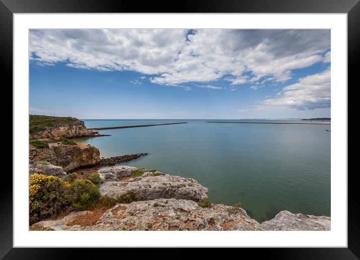 Rio Arade Portimao Algarve Portugal Framed Mounted Print by Wight Landscapes