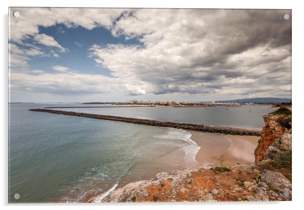 Portimao Algarve Portugal Acrylic by Wight Landscapes
