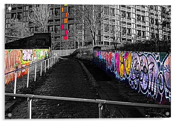 Urban Colour Acrylic by Neil Gavin