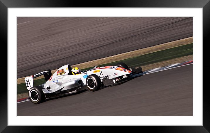 Formula Renault Framed Mounted Print by Jeni Harney