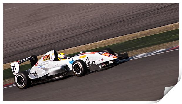 Formula Renault Print by Jeni Harney