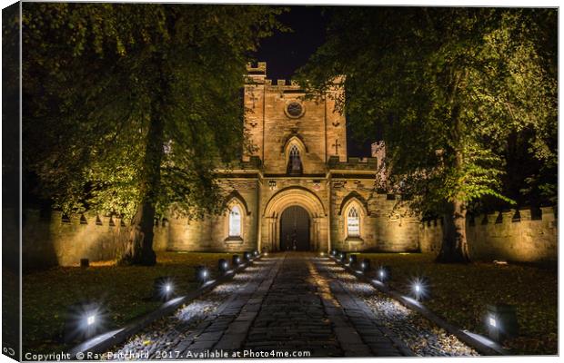Durham Castle Canvas Print by Ray Pritchard
