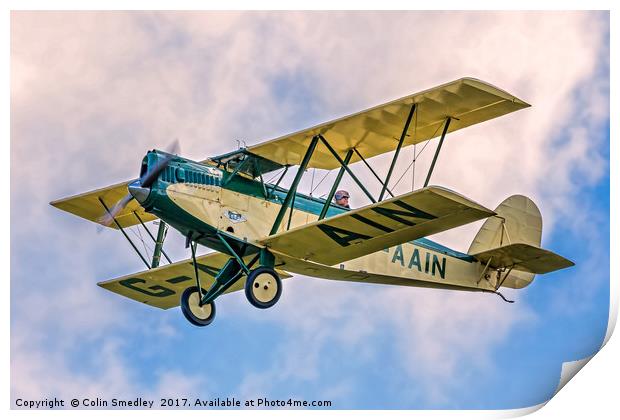 Parnall Elf II G-AAIN Print by Colin Smedley