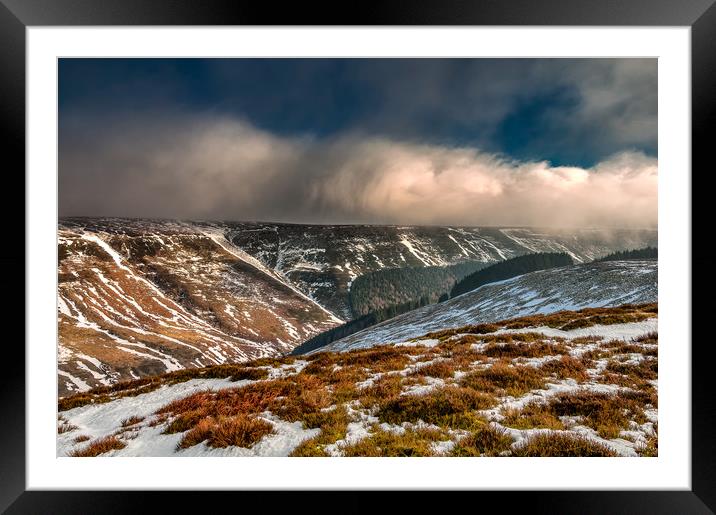 Alport Dale Framed Mounted Print by Paul Andrews