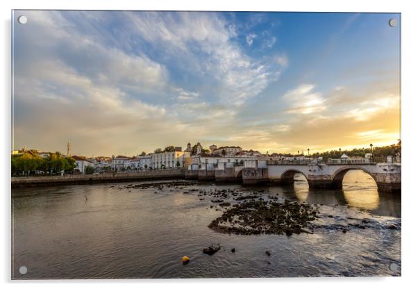 Tavira Algarve Portugal Acrylic by Wight Landscapes