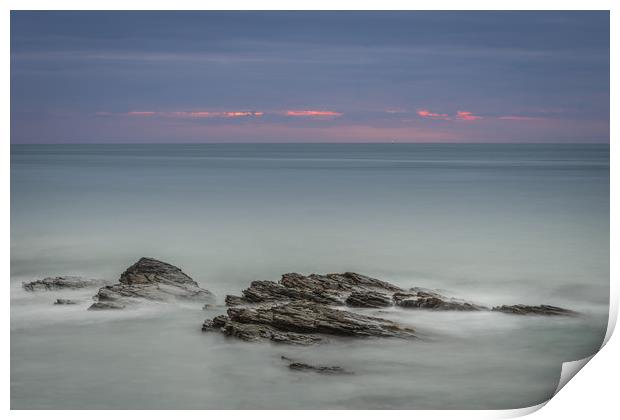 Twilight Seascape Print by Natures' Canvas: Wall Art  & Prints by Andy Astbury