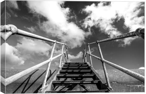 Stairway to heaven  Canvas Print by Dean Merry