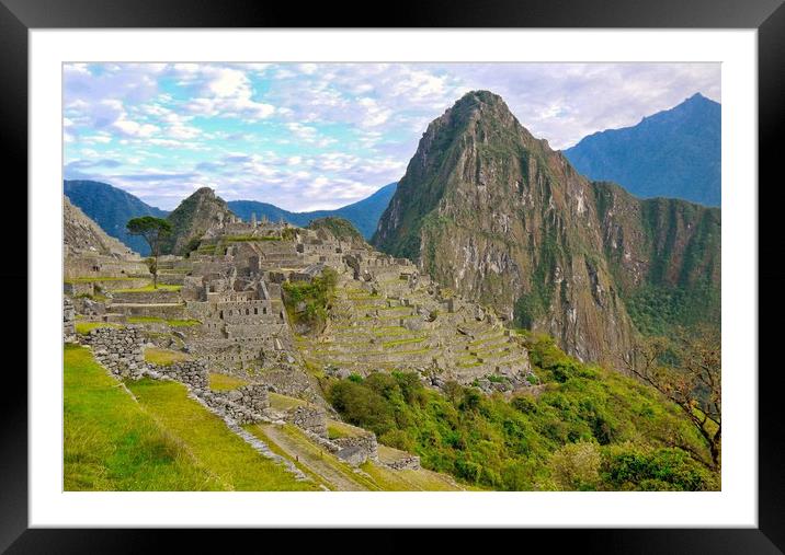 Magic of the Incas Framed Mounted Print by Steve Painter