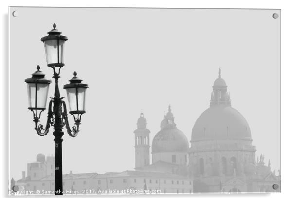 Venice - Sea Mist Acrylic by Samantha Higgs
