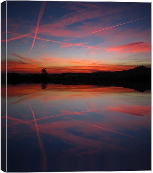 Baviera Sky Canvas Print by Gary Miles