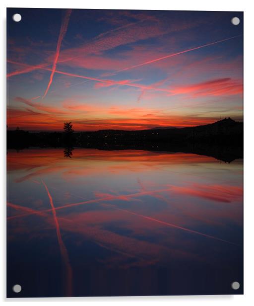 Baviera Sky Acrylic by Gary Miles