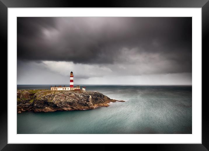 Eilean Glas Lighthouse - Scalpay Framed Mounted Print by Grant Glendinning