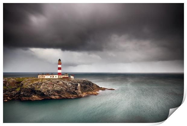 Eilean Glas Lighthouse - Scalpay Print by Grant Glendinning