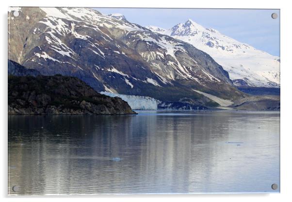 Glacier Bay in Alaska Acrylic by Janet Mann