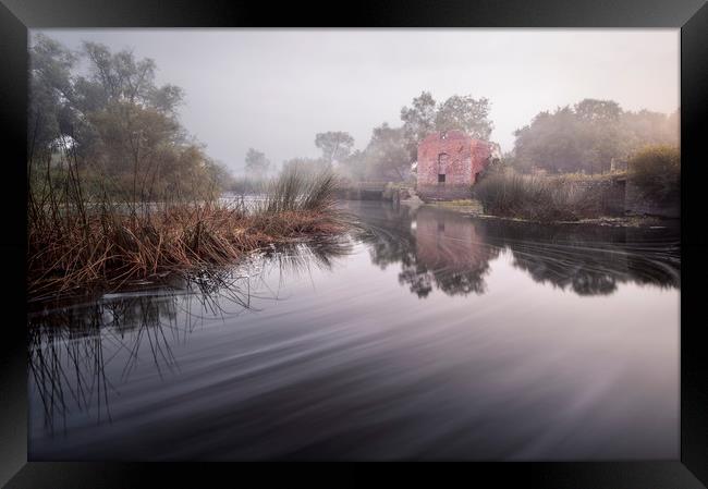 Stour Ruins Framed Print by Chris Frost